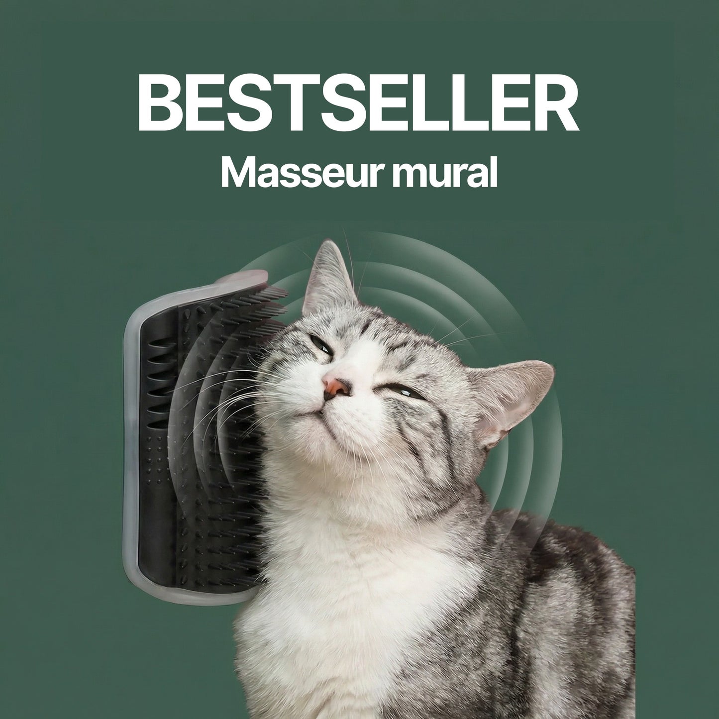CornerBrush™ : Gratouilles murales pour votre chat