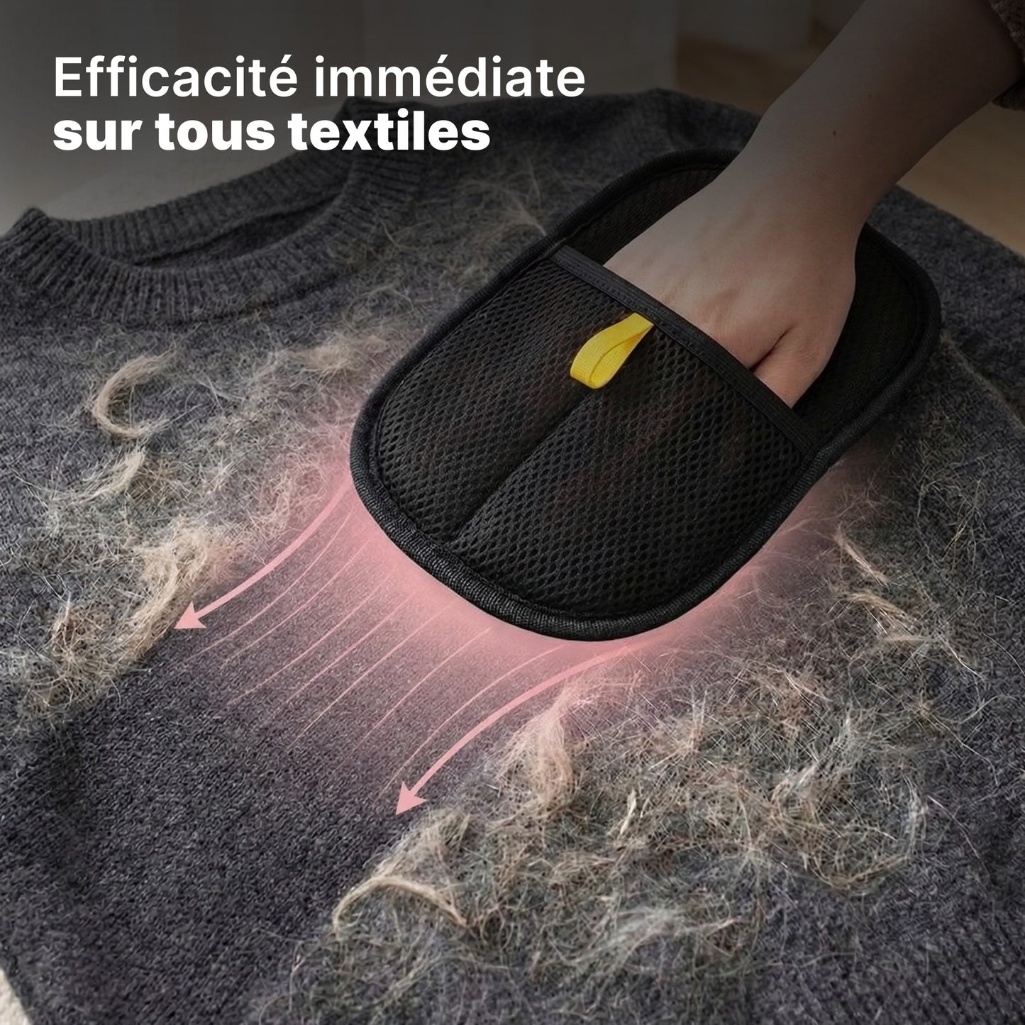 MagicGloves - Gant Anti-Poils Réutilisable